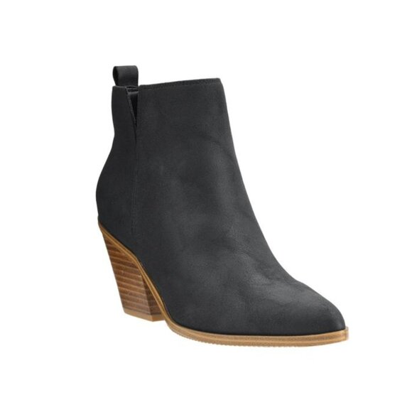 Corkys Women's Black Oil Boot Size 7 - Picture 4 of 6